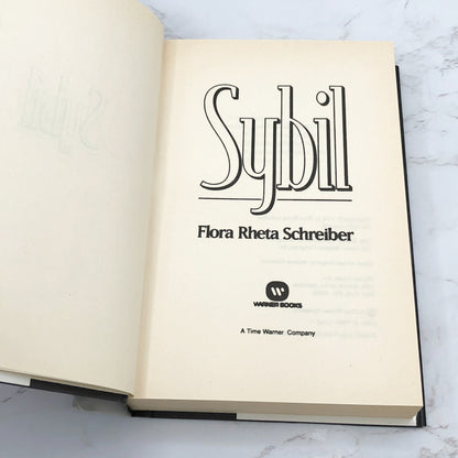 Sybil by Flora Rheta Schreiber [1989 HARDCOVER] BCE • Warner Books