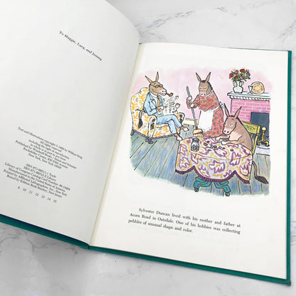 Sylvester and the Magic Pebble by William Steig [FIRST EDITION] 1969 • 9th Printing • Windmill Books