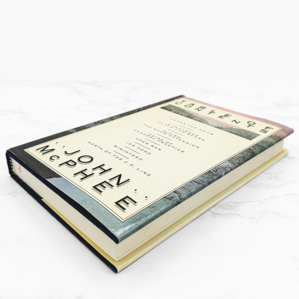 Table of Contents by John McPhee [FIRST EDITION • FIRST PRINTING] 1985 • Farrar Straus Giroux