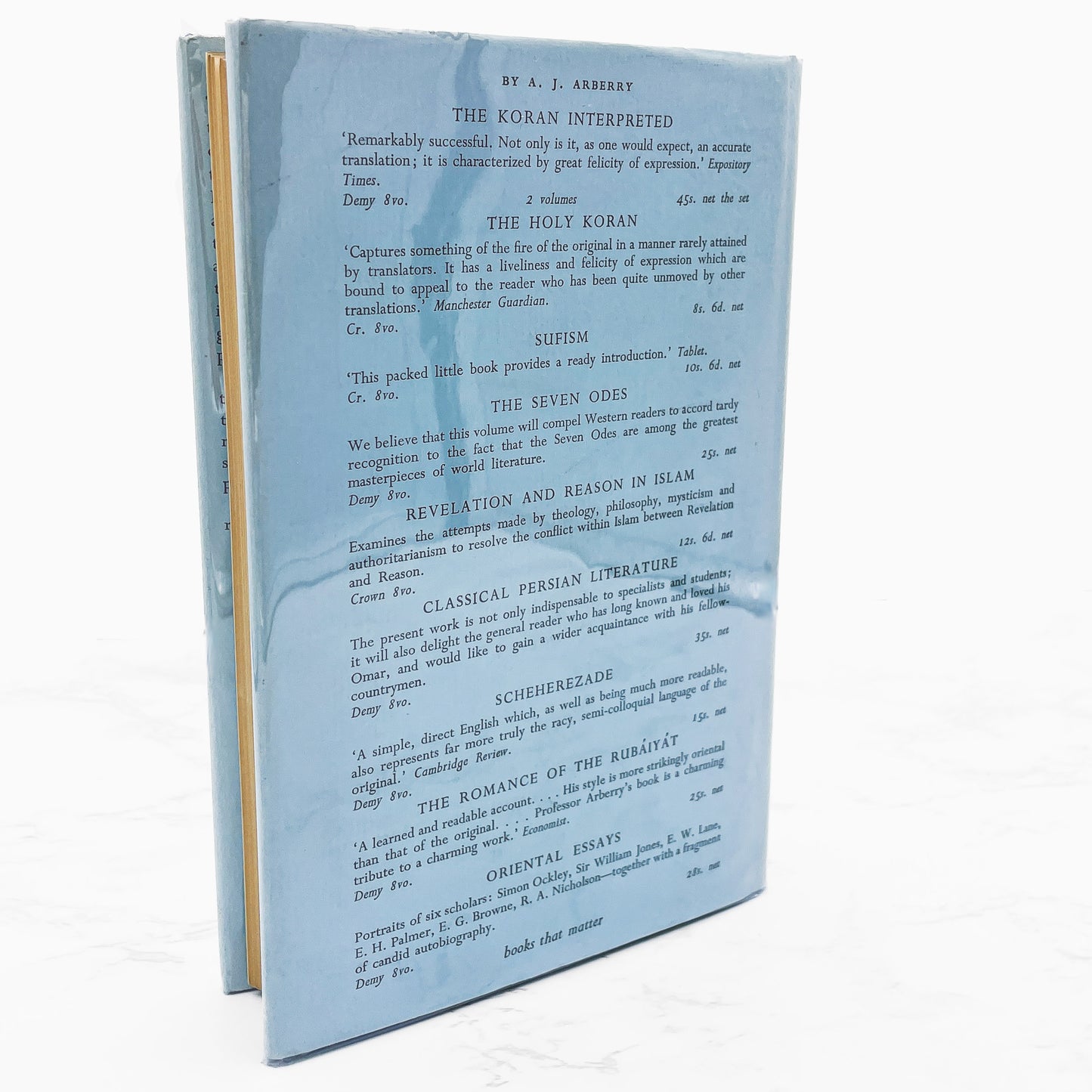 Tales from the Masnavi by A.J. Arberry & Jalal al-Din Rumi [U.K. FIRST EDITION • FIRST PRINTING] 1961 • George Allen Unwin