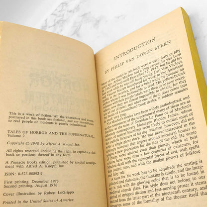 Tales of Horror & the Supernatural VOLUME 2 by Arthur Machen [1976 PAPERBACK] • Pinnacle