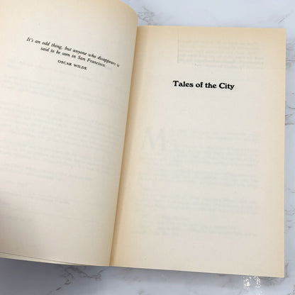 Tales of the City by Armistead Maupin [TRADE PAPERBACK] 1996 • HarperPerennial