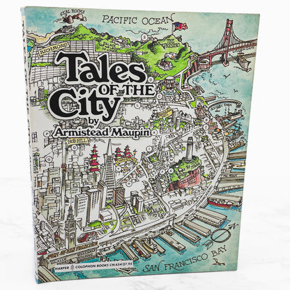 Tales of the City by Armistead Maupin [FIRST EDITION] 1978 • Harper Colophon