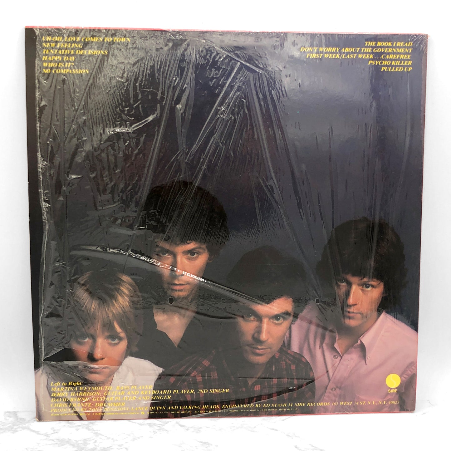 Talking Heads - 77 [VINYL LP] 1977 • Sire Records • First Pressing in Shrink!