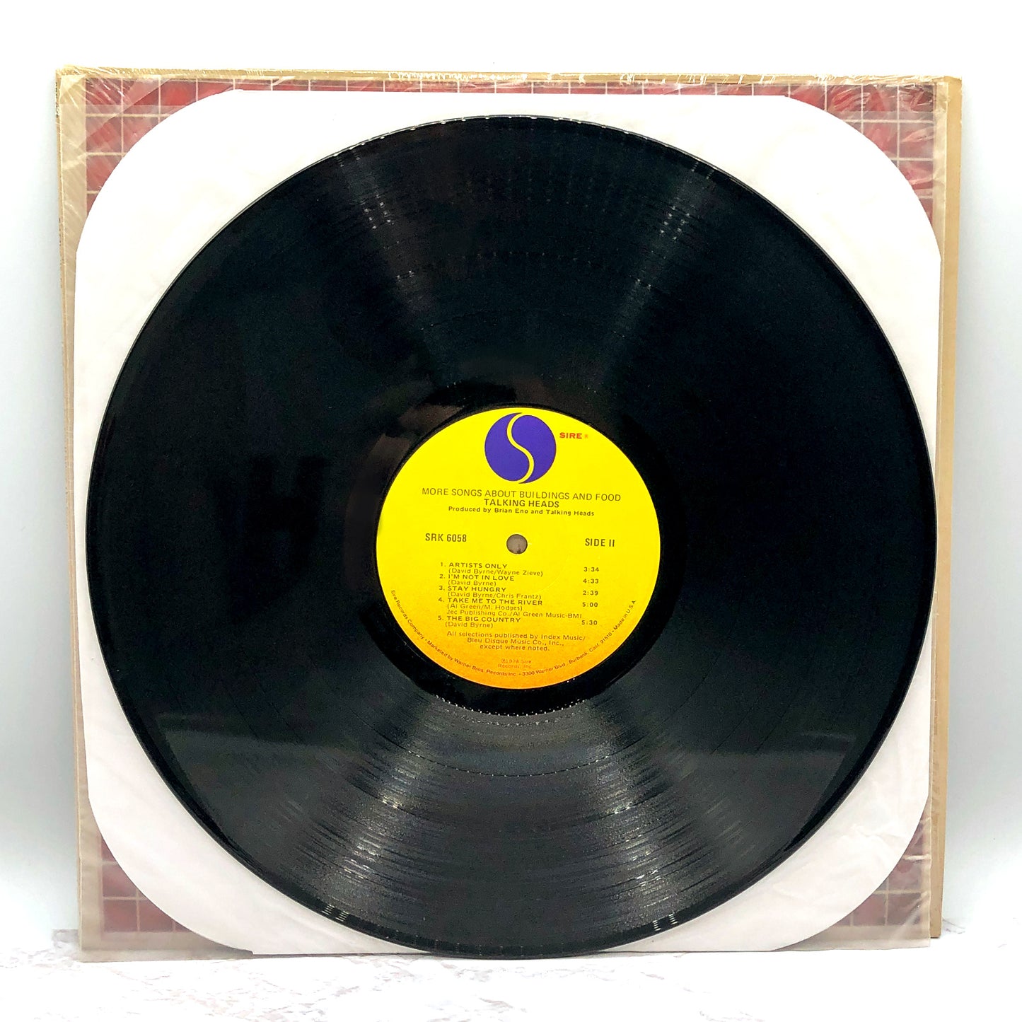 Talking Heads - More Songs About Buildings And Food [VINYL LP] 1978 • Sire Records • Mint in Shrink!