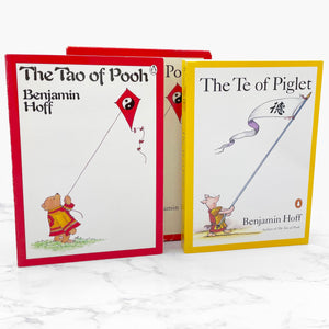 The Tao of Pooh and Te of Piglet by Benjamin Hoff [TRADE PAPERBACK BOX SET] 1992 • Penguin