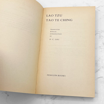 Tao Te Ching by Lao Tzu [U.K. PAPERBACK IMPORT] 1987 • Penguin Classics