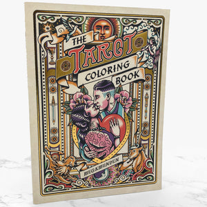 The Tarot Coloring Book by Oliver Munden and Diana Collis [U.K. PAPERBACK] 2020 • Laurence King