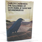 The Teachings of Don Juan: A Yaqui Way of Knowledge by Carlos Castaneda [FIRST EDITION • SECOND STATE] 1973 • 2nd Printing • Simon & Schuster