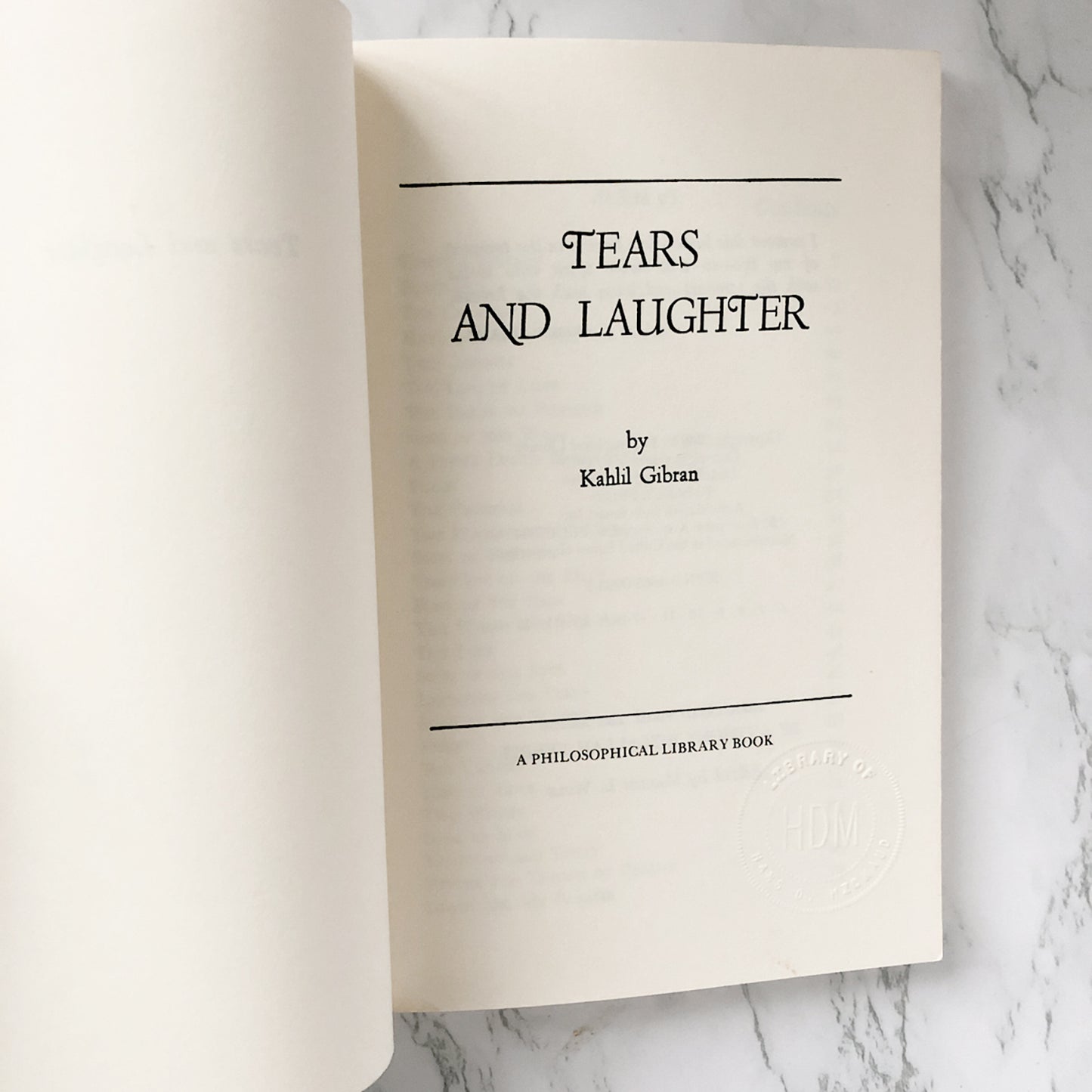 Tears and Laughter by Kahlil Gibran [TRADE PAPERBACK] 1975 • Citadel Press