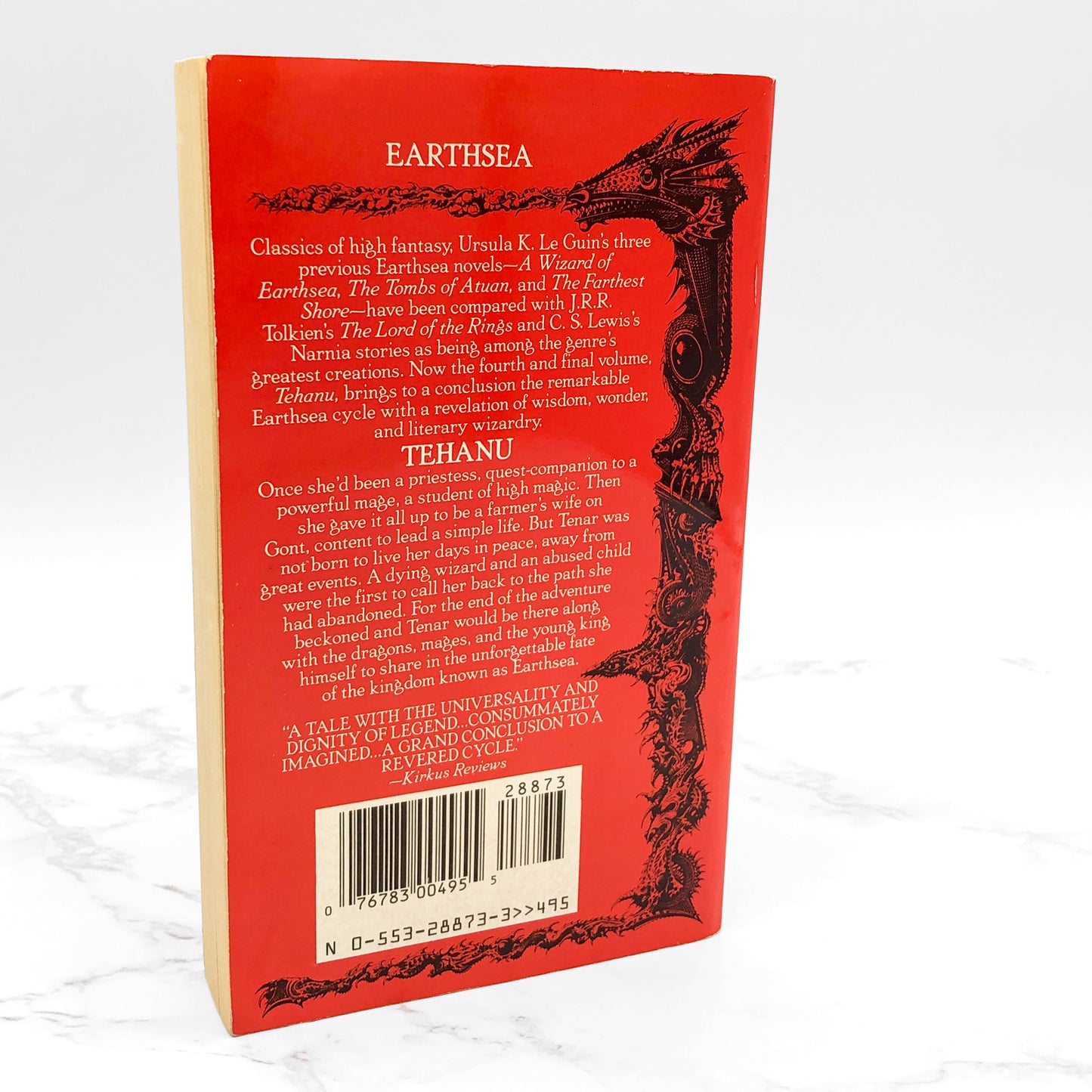 Tehanu by Ursula K. Le Guin [FIRST PAPERBACK PRINTING] 1991 • Bantam Spectra • Earthsea IV