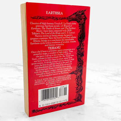 Tehanu by Ursula K. Le Guin [FIRST PAPERBACK EDITION] 1991 • Bantam Spectra • Earthsea IV