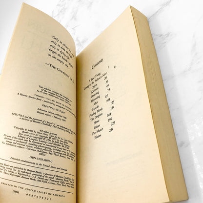 Tehanu by Ursula K. Le Guin [FIRST PAPERBACK PRINTING] 1991 • Bantam Spectra • Earthsea IV