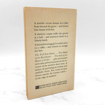 The Tell Tale Heart & Other Stories by Edgar Allen Poe [1969 PAPERBACK] • Scholastic