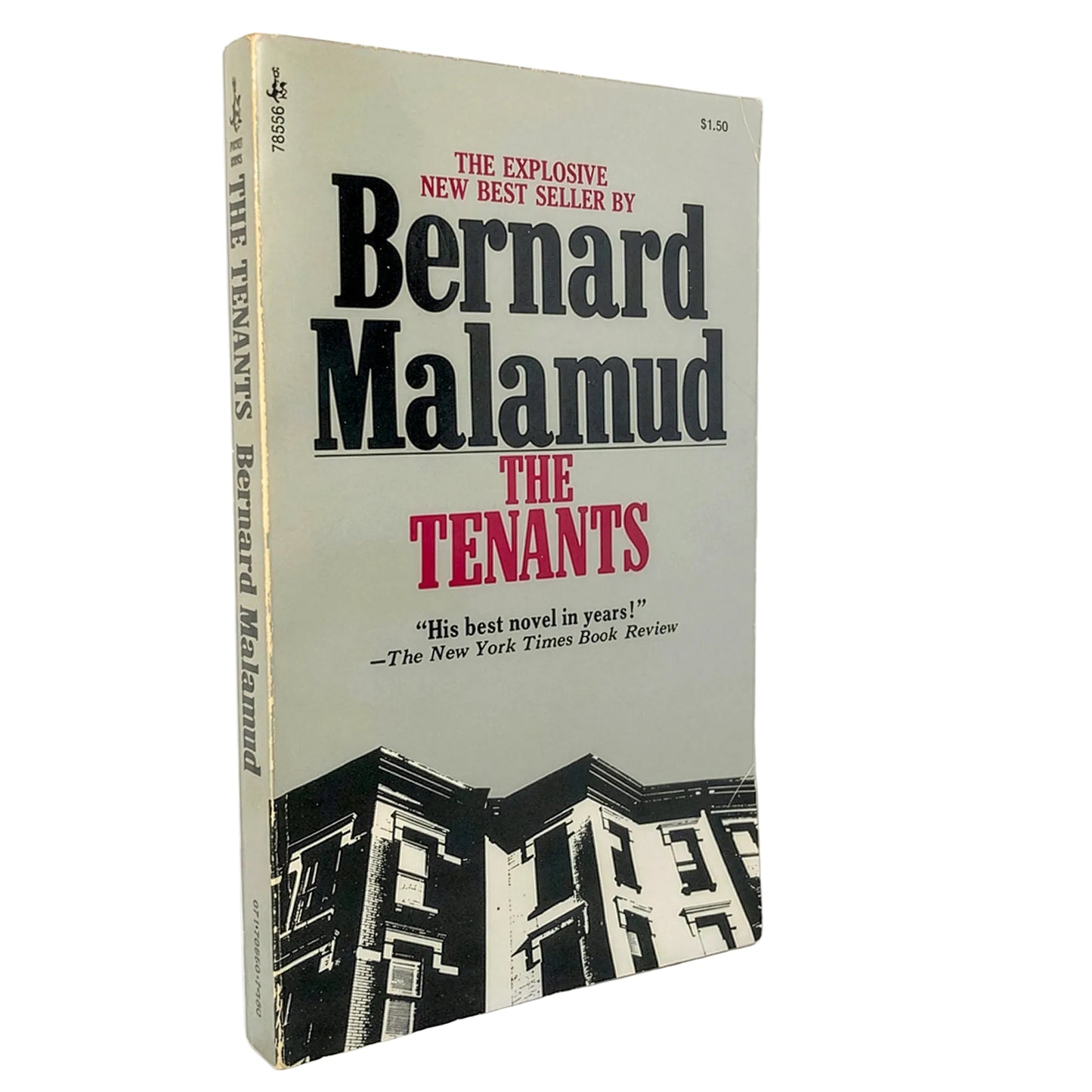 The Tenants by Bernard Malamud [FIRST PAPERBACK PRINTING] 1972 • Pocket Books