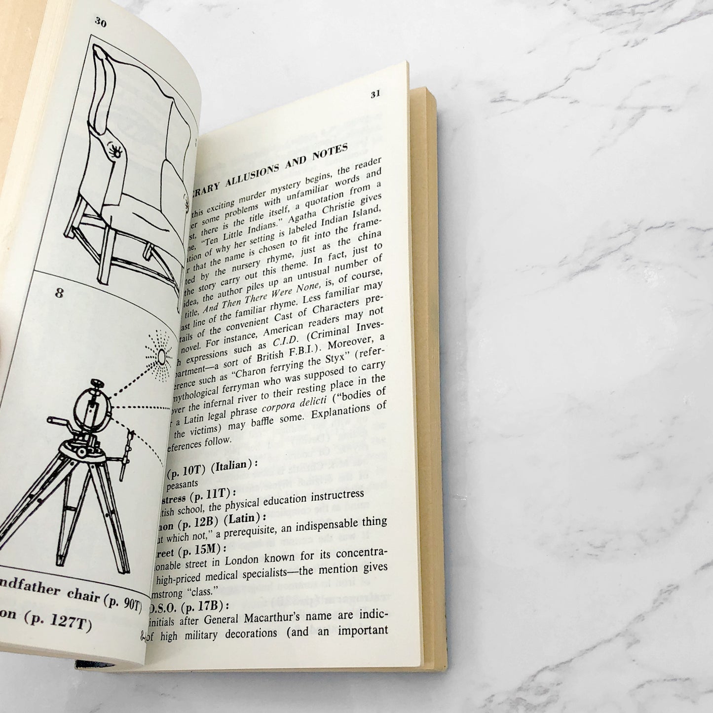 Ten Little Indians by Agatha Christie [1973 PAPERBACK] • Rare Enriched Edition! • Washington Square Press