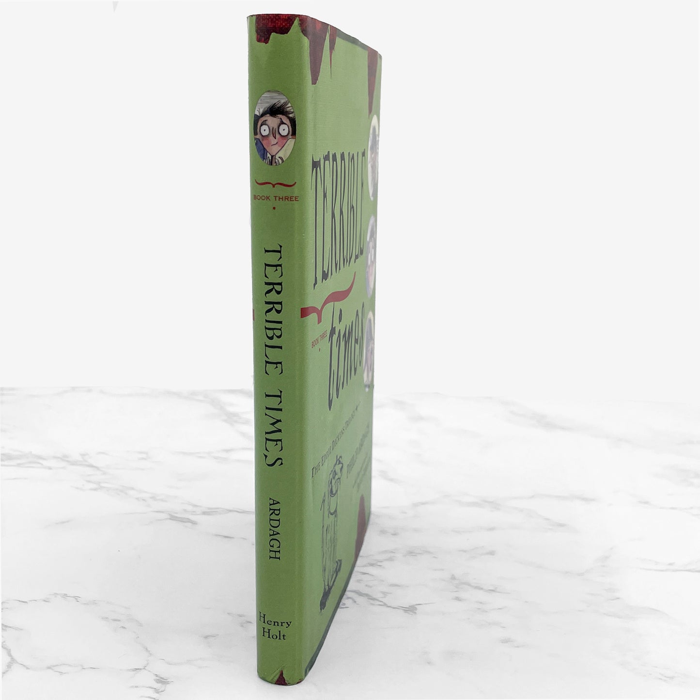 Terrible Times by Philip Ardagh & David Roberts [FIRST EDITION] 2002 • Eddie Dickens #3