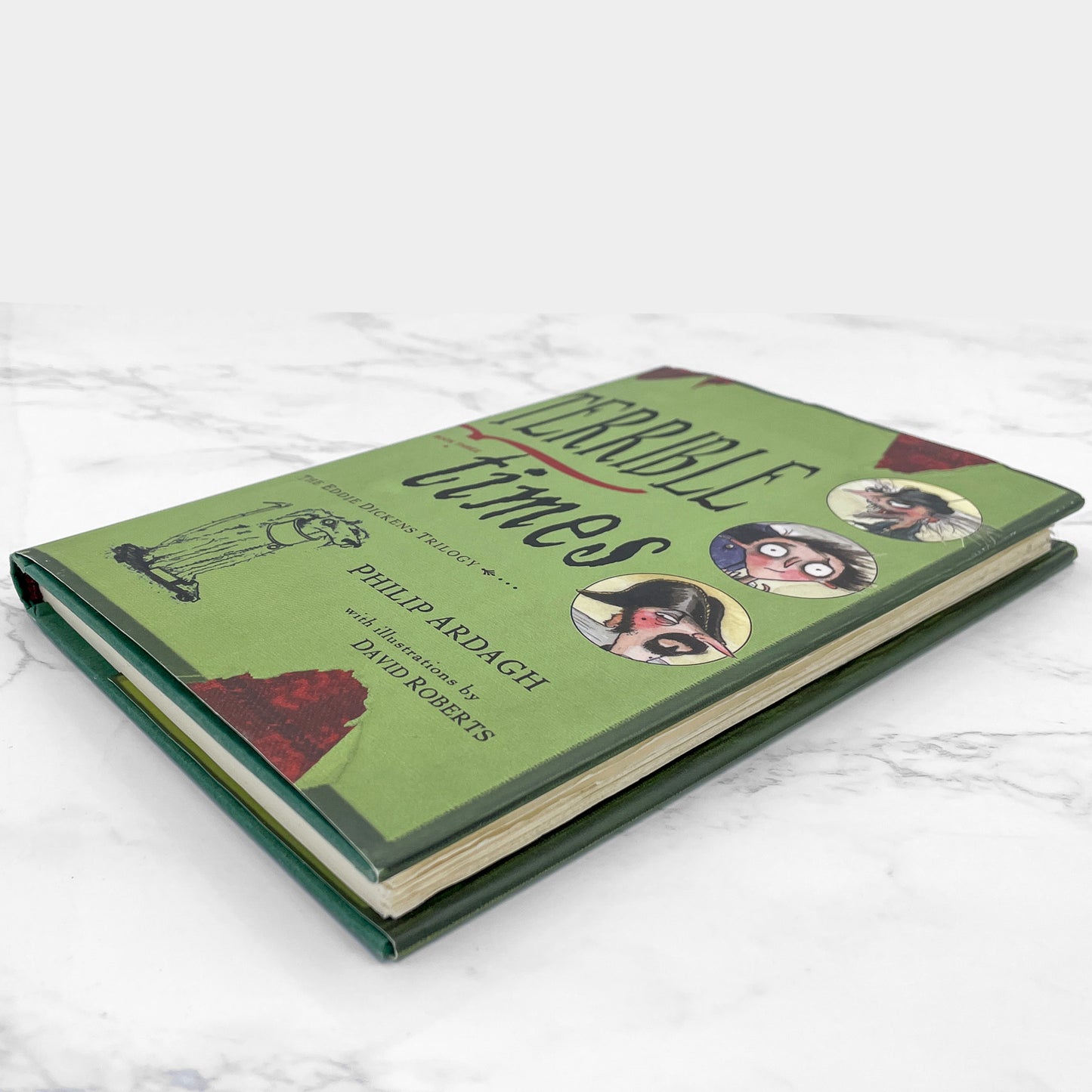 Terrible Times by Philip Ardagh & David Roberts [FIRST EDITION] 2002 • Eddie Dickens #3