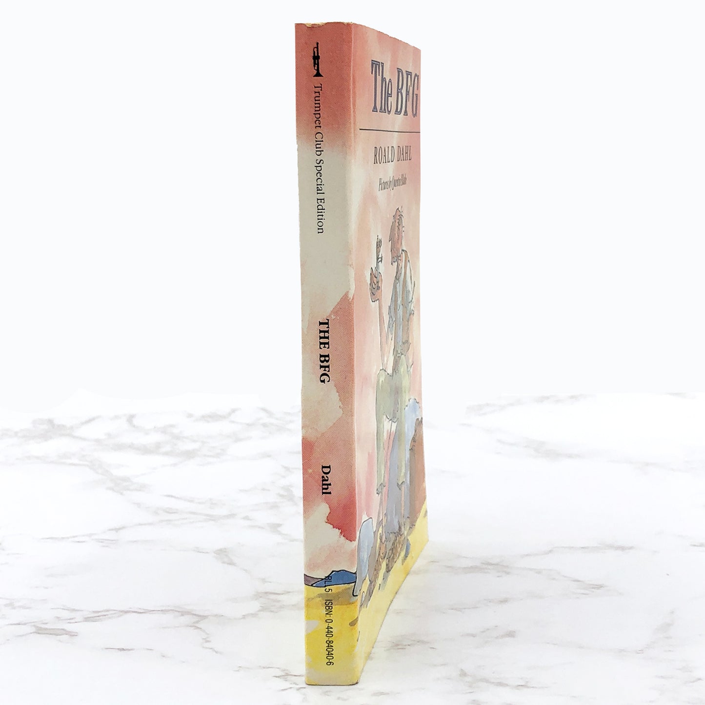 The BFG by Roald Dahl [1988 PAPERBACK] • Scholastic Trumpet Club