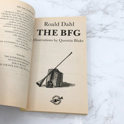 The BFG by Roald Dahl [1988 PAPERBACK] • Scholastic Trumpet Club