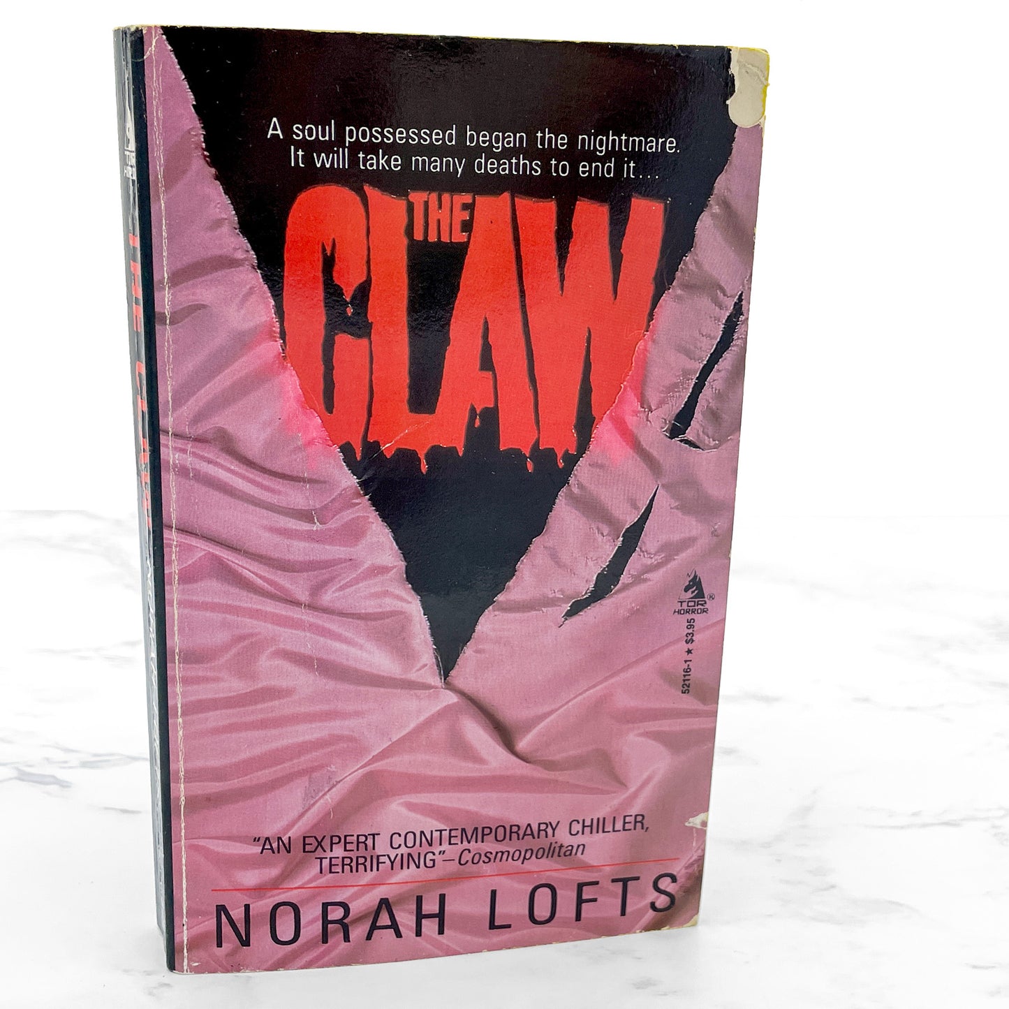 The Claw by Norah Lofts [FIRST U.S. PAPERBACK EDITION] 1984 • TOR Horror