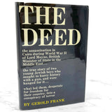 The Deed by Gerold Frank [FIRST EDITION • FIRST PRINTING] 1963 • Simon & Schuster