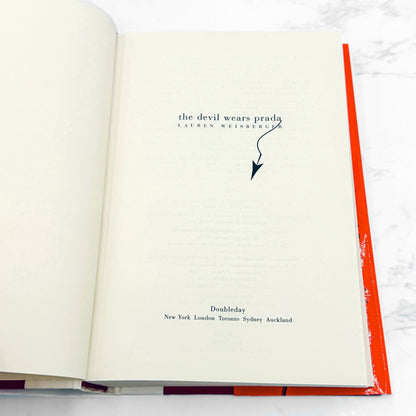 The Devil Wears Prada by Lauren Weisberger [FIRST EDITION • FIRST PRINTING] 2003 • Doubleday