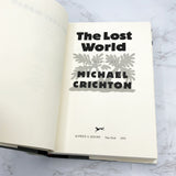 The Lost World by Michael Crichton [FIRST EDITION • FIRST PRINTING] 1995 • Knopf