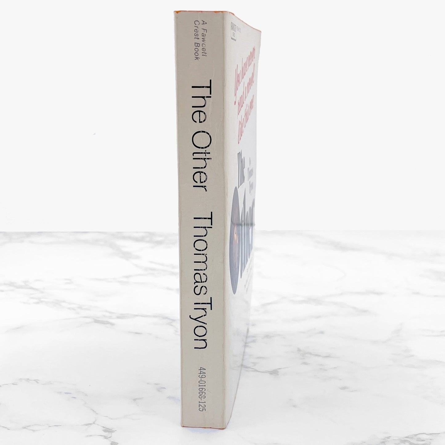 The Other by Thomas Tryon [FIRST PAPERBACK PRINTING] 1972 • Fawcett Crest