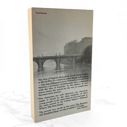 The Age of Reason by Jean-Paul Sartre [1973 PAPERBACK] Vintage Books