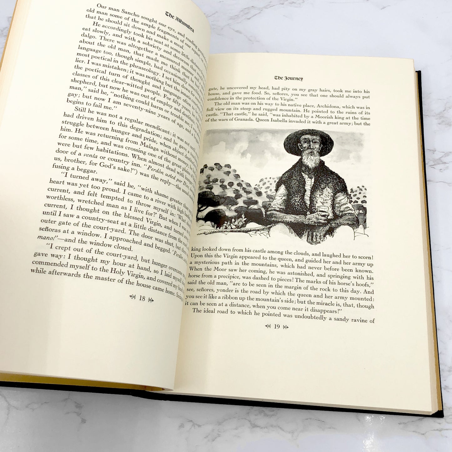 The Alhambra by Washington Irving [ILLUSTRATED LIMITED EDITION] 1969 • The Heritage Press