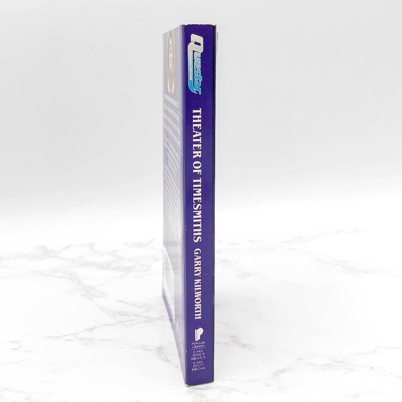 Theater of Timesmiths by Garry Kilworth [FIRST PAPERBACK PRINTING] 1986 • Questar Sci-Fi