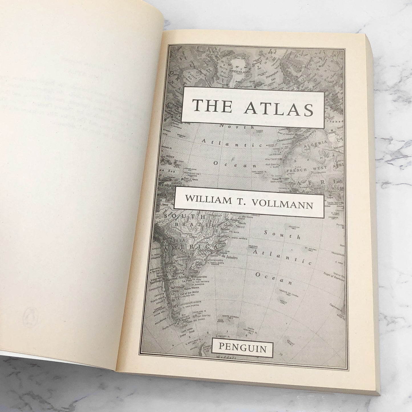 The Atlas by William T. Vollman [FIRST PAPERBACK EDITION] 1997 • Penguin