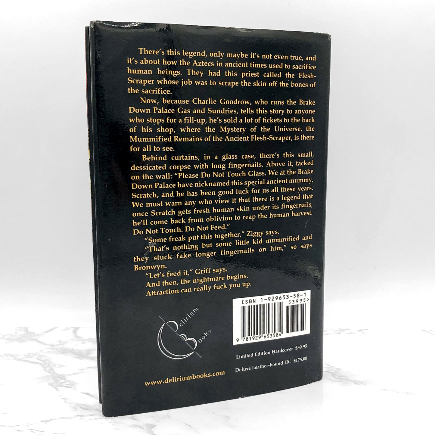 The Attraction by Douglas Clegg SIGNED! [LIMITED EDITION HARDCOVER] • 1/500 • 2004 • Delirium Books