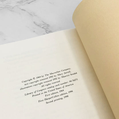 The Bat-Poet by Randall Jarrell & Maurice Sendak [FACSIMILE PAPERBACK RE-PRINT] 1998 • HarperCollins