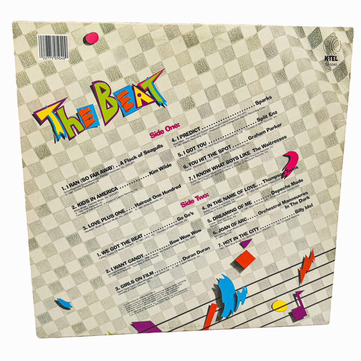 The Beat: Soundwave of the 80's [VINYL LP COMPILATION] 1982 • K-Tel