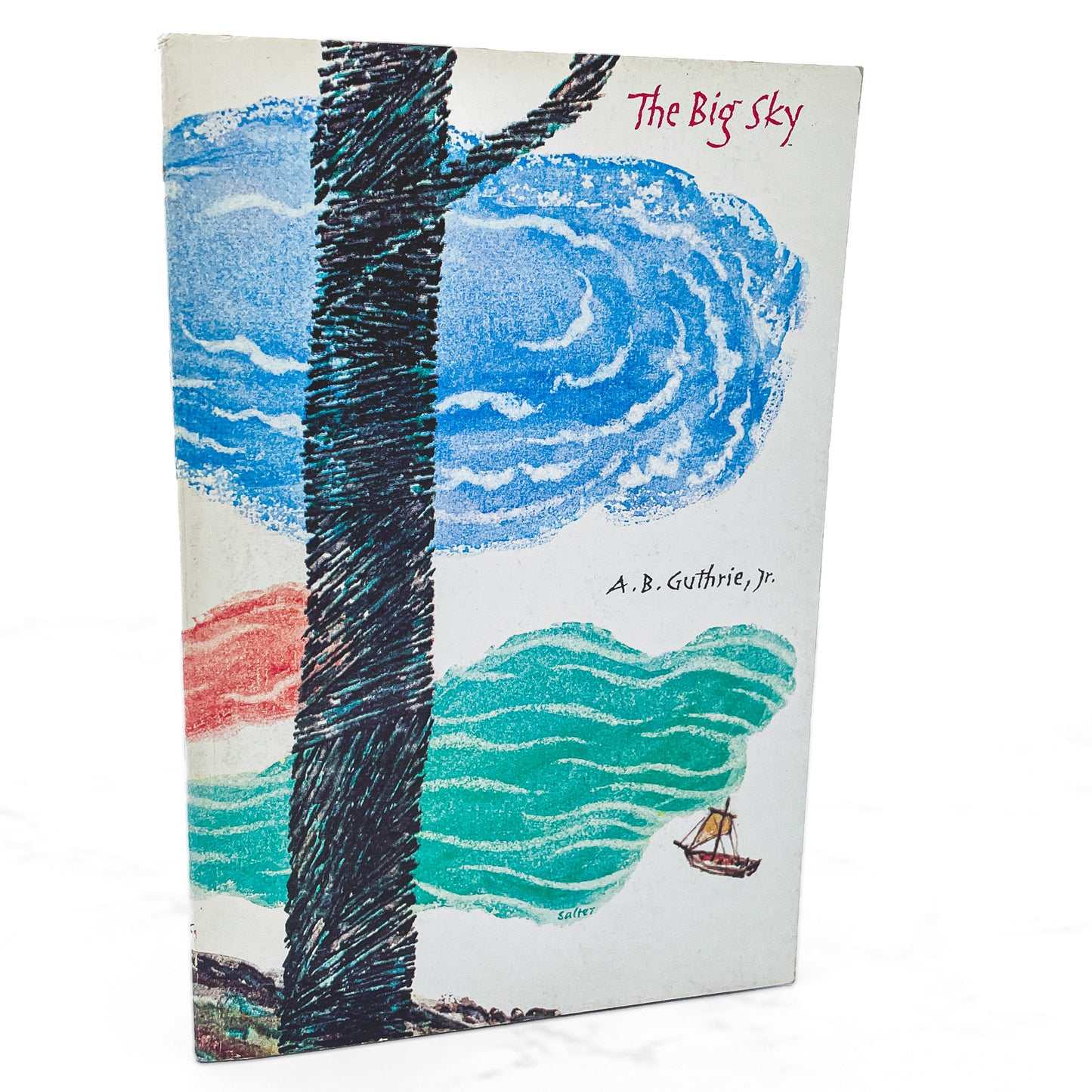 The Big Sky by A.B. Guthrie Jr. [TRADE PAPERBACK] 1964 • Time Life