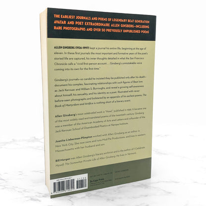 The Book of Martyrdom and Artifice: First Journals & Poems by Allen Ginsberg [FIRST PAPERBACK EDITION] 2006 • Da Capo