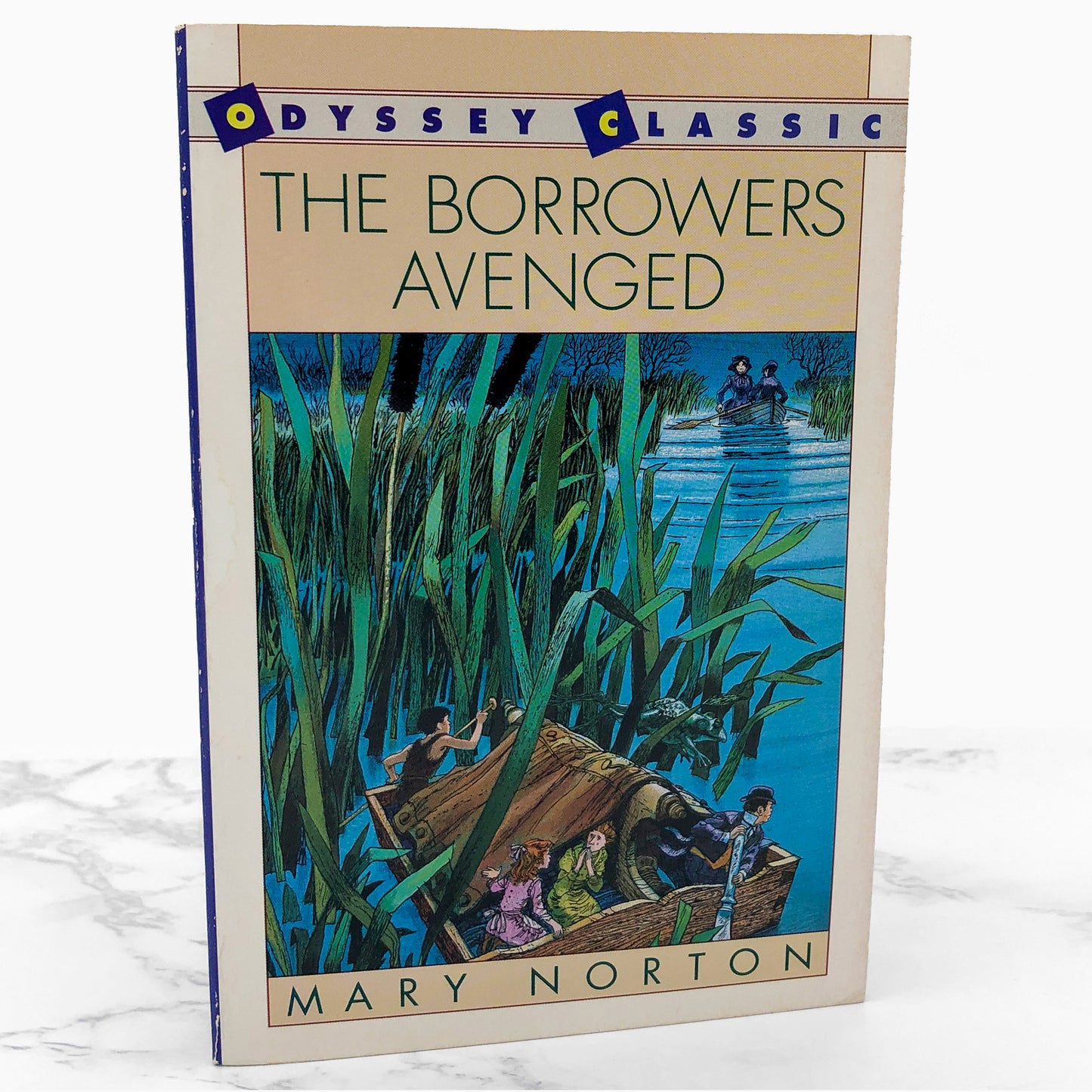 The Borrowers Avenged by Mary Norton [TRADE PAPERBACK] 1990 • Odyssey Classic