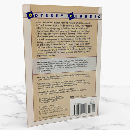 The Borrowers Avenged by Mary Norton [TRADE PAPERBACK] 1990 • Odyssey Classic