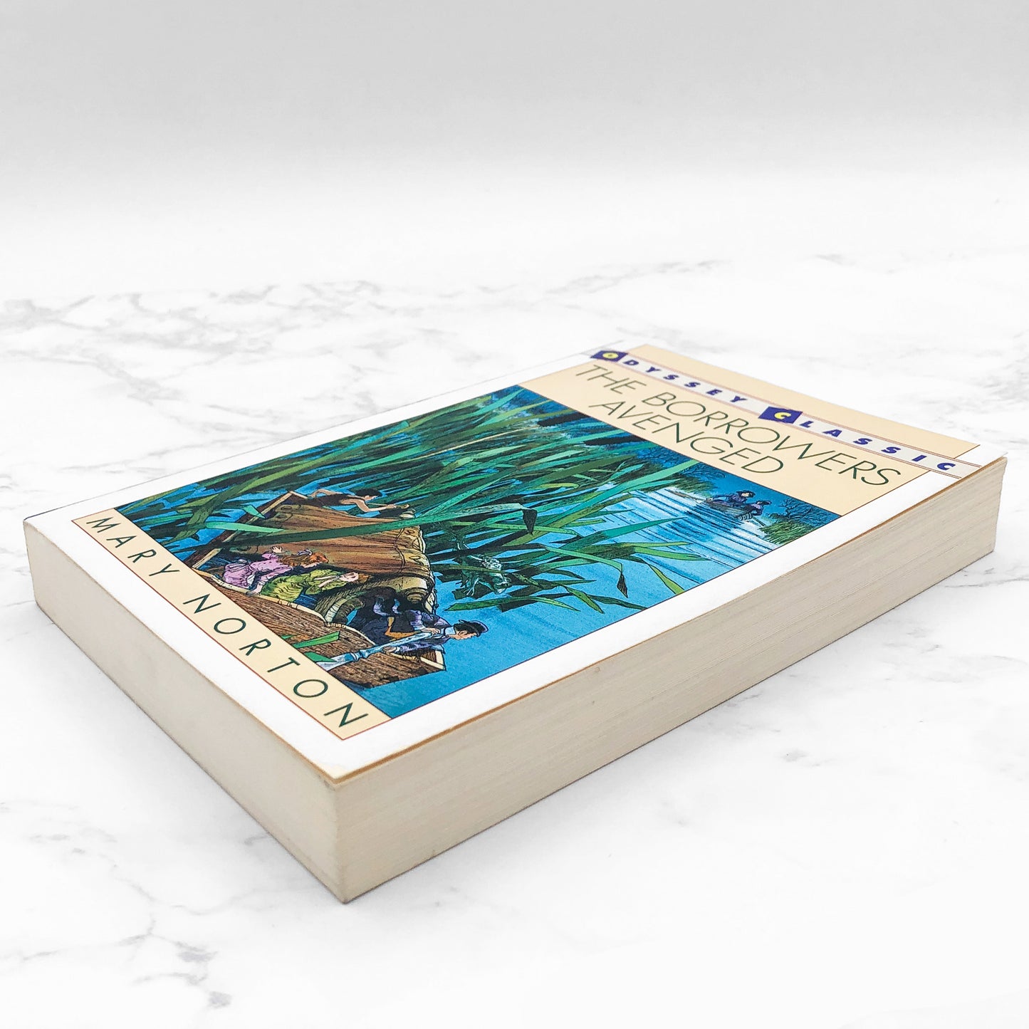 The Borrowers Avenged by Mary Norton [TRADE PAPERBACK] 1990 • Odyssey Classic