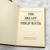 The Breast by Philip Roth [FIRST EDITION • FIRST PRINTING] 1972 • Holt Rinehart & Winston