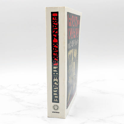 The Castle by Franz Kafka [DEFINITIVE EDITION PAPERBACK] 1974 • Vintage Books • Rare Cover!