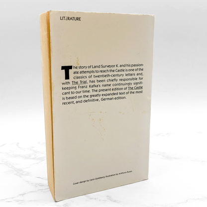 The Castle by Franz Kafka [DEFINITIVE EDITION PAPERBACK] 1974 • Vintage Books • Rare Cover!