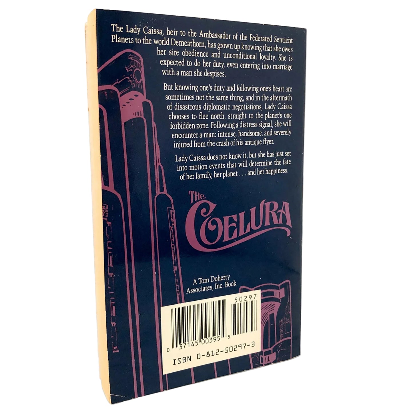 The Coelura by Anne McCaffrey [FIRST PAPERBACK EDITION] 1989 • TOR