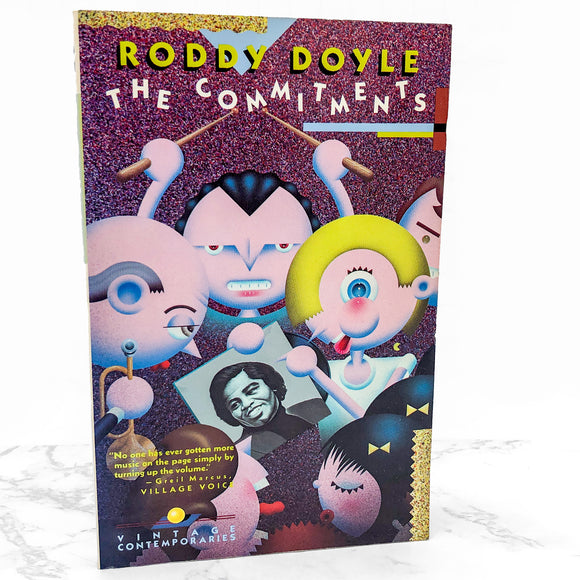The Commitments by Roddy Doyle [U.S. FIRST EDITION • FIRST PRINTING] 1989 • Vintage Contemporaries