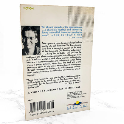 The Commitments by Roddy Doyle [U.S. FIRST EDITION • FIRST PRINTING] 1989 • Vintage Contemporaries