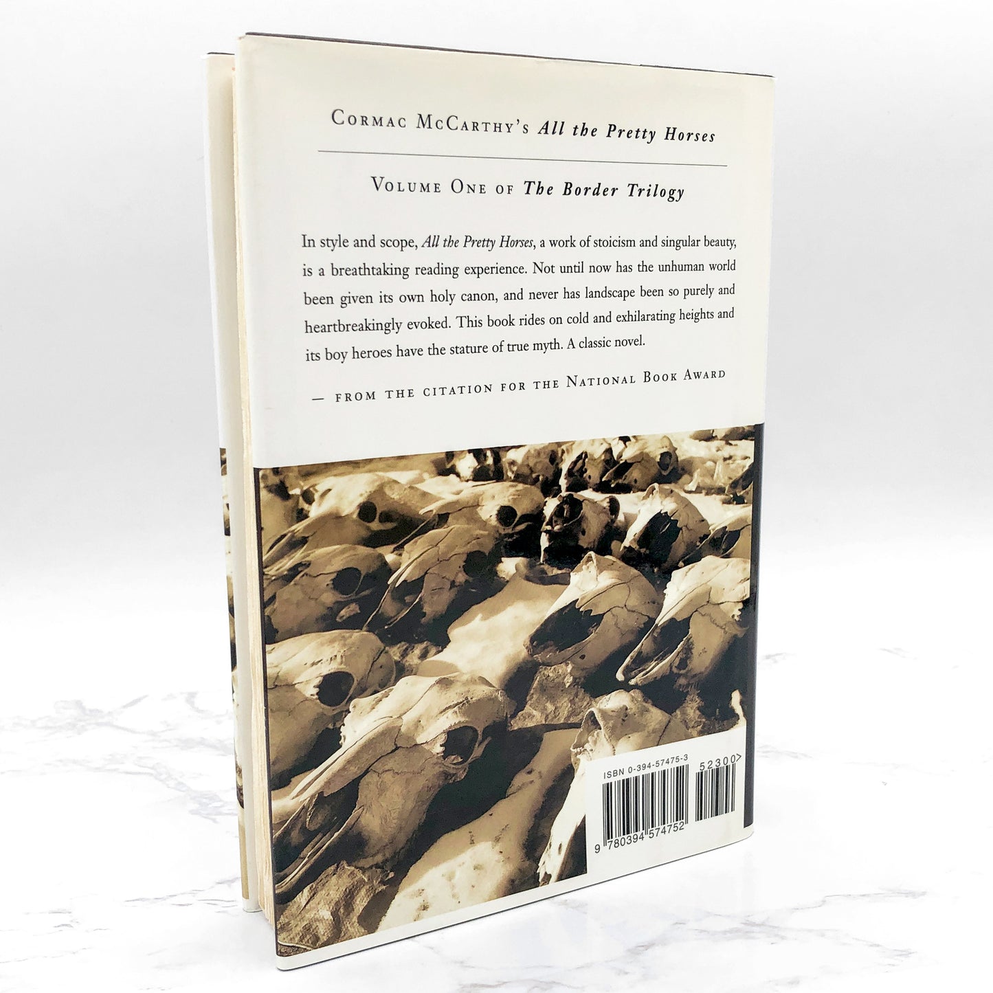 The Crossing by Cormac McCarthy [FIRST EDITION] 1994 • 4th Printing • Knopf