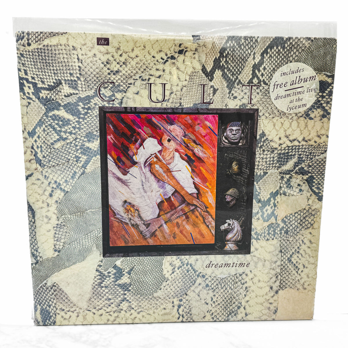 The Cult – Dreamtime + Dreamtime Live At The Lyceum [U.K. VINYL DOUBLE LP] 1984 • Beggars Banquet