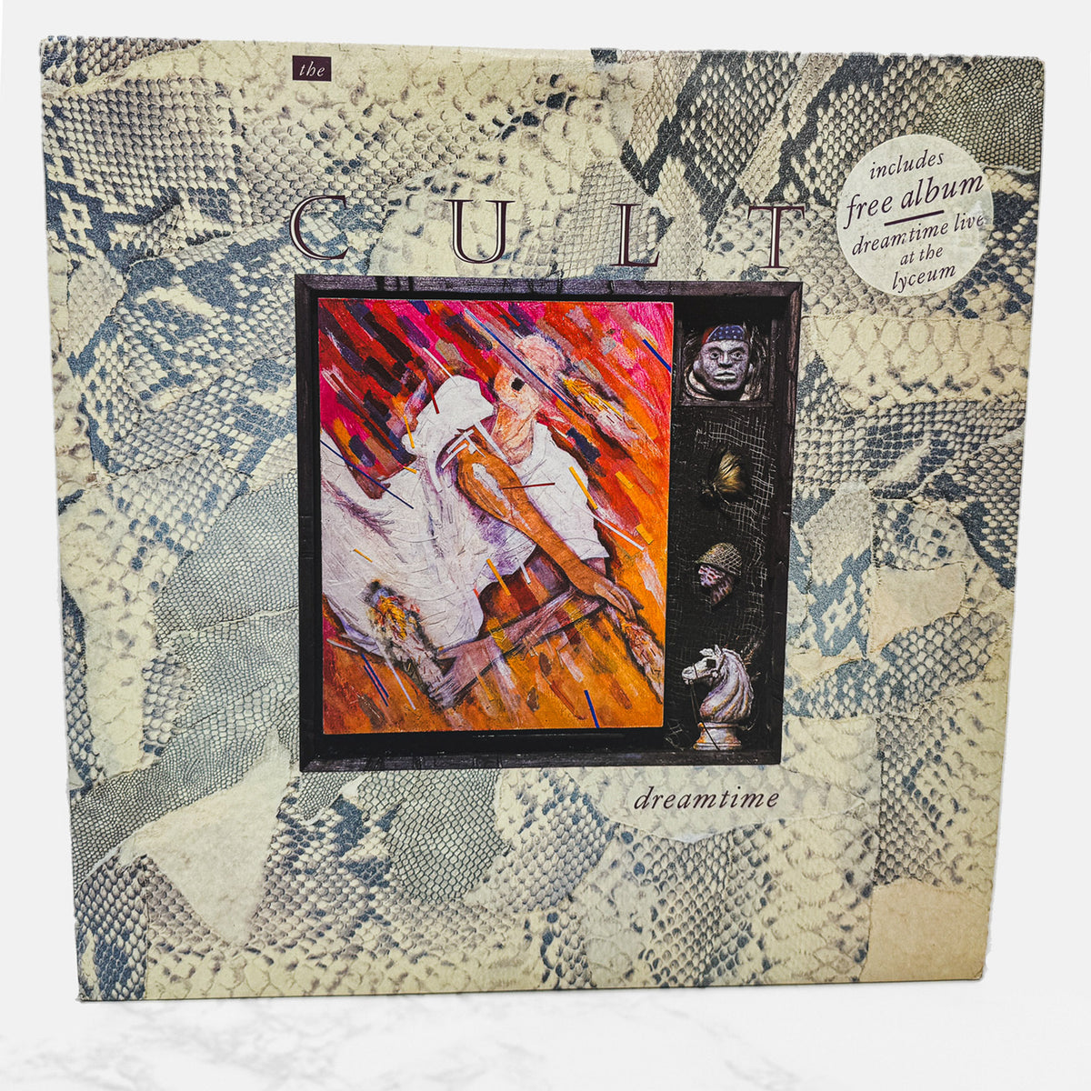 The Cult – Dreamtime + Dreamtime Live At The Lyceum [U.K. VINYL DOUBLE LP] 1984 • Beggars Banquet